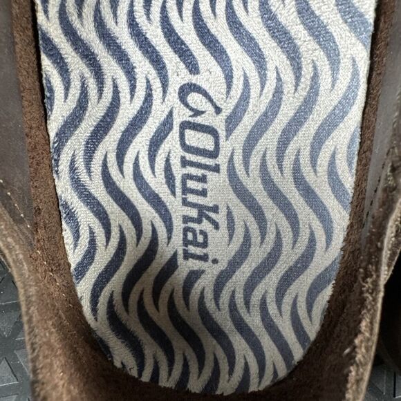 Olukai Kakaha Mens 8.5 Brown Leather Slip On Shoes Casual Comfort Shoes - Picture 9 of 13